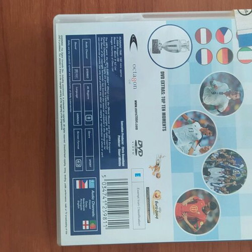 Euro 2004 DVD new, sealed with security tape