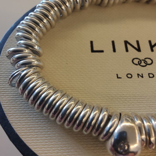 Links of London Sterling Silver Sweetie Bracelet with Heart Charm
