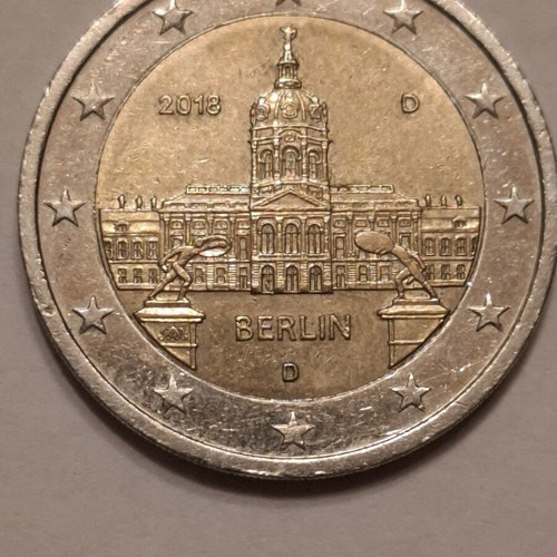 German commemorative coins like new, set of 4, 2 euro