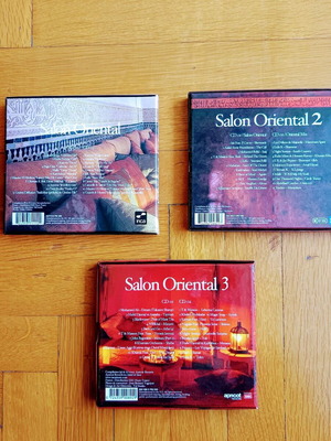 Salon Oriental pack of 3 cases with 6 CDs new