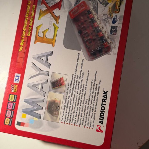 Audiotrak MAYA EX external USB sound card 5.1 surround used
