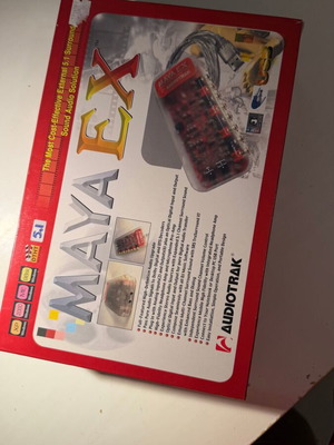 Audiotrak MAYA EX external USB sound card 5.1 surround used