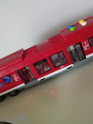Large toy vehicle with sound and light like new