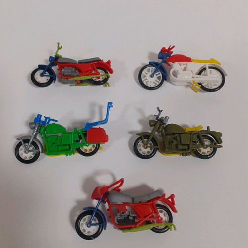 Plastic Motorcycles from the 80s used