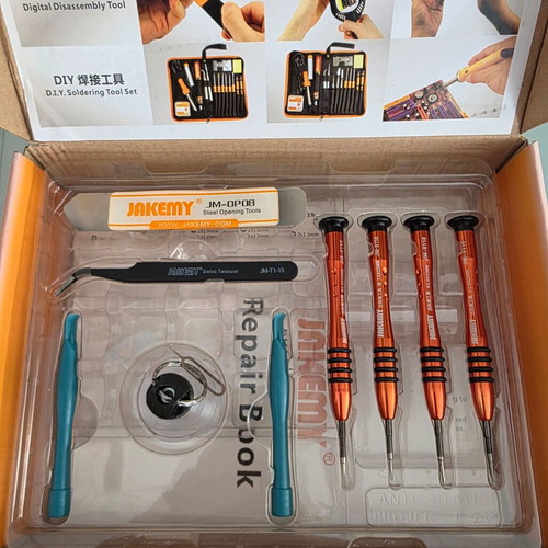 Jakemy Professional Repair Toolkit new, precision electronics tools