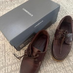 Lumberjack men's shoes size 41 like new, brown moccasins