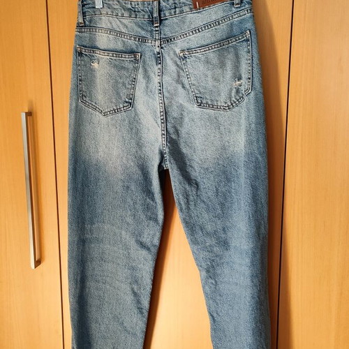 Attrattivo Denim Pants size L 40 12 like new, blue, button fly