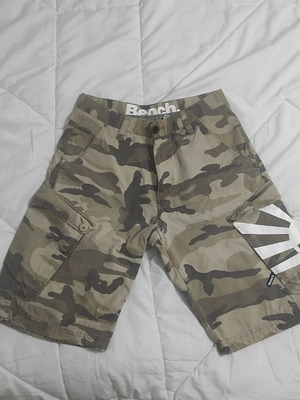 Bench bermuda shorts used, men's size M, gray