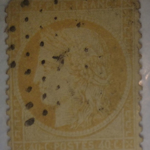 Collection of used sealed stamps, pack of 12 values