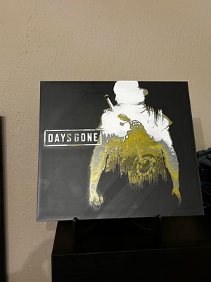 Days Gone 3D embossed image new, size 22x20.5 cm