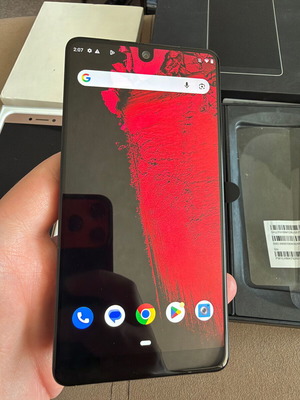Essential Phone PH-1 and LeEco X620 smartphones used, rare models