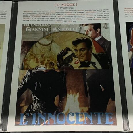 Luchino Visconti three movies DVD set with Greek subtitles
