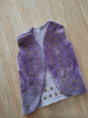 Velvet vest Bibbi Bo A period like new