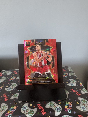 Nikola Milutinov Red Ice Panini Select card new