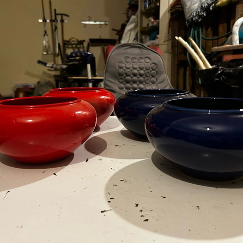 Decorative bowls like new, set of 4 pieces