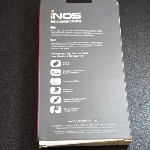 Flip Book Case inos for Samsung Galaxy A5 (2016) new, Smoke Gray