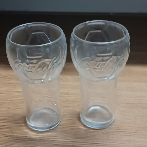 Coca Cola Glasses pack of 2, new