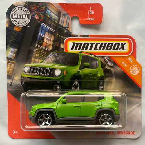 Matchbox 2019 Jeep Renegade sealed