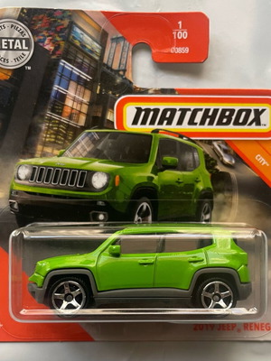 Matchbox 2019 Jeep Renegade σφραγισμένο