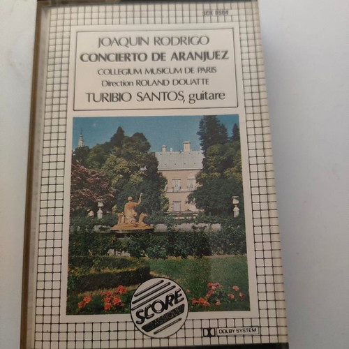 Joaquín Rodrigo Concierto De Aranjuez Cassette Tape like new, classical