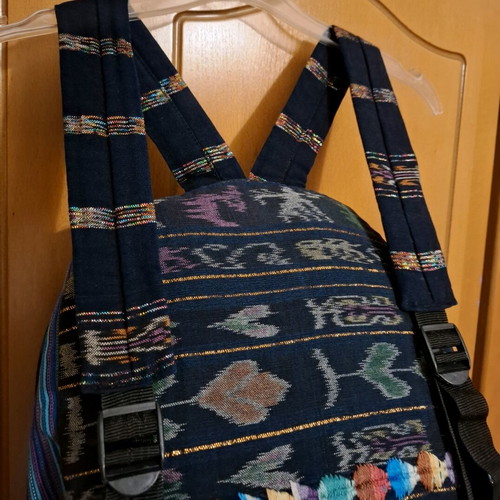 Boho backpack like new, colorful