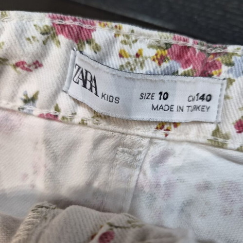 Zara Kids floral set for girl size 10 used