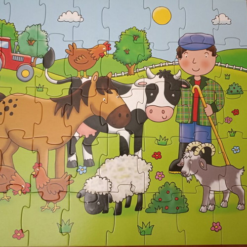 When I Grow Up Puzzles 10-in-1 used, Early Learning Centre