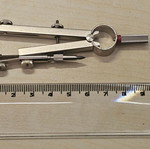 Mini compass 10cm new
