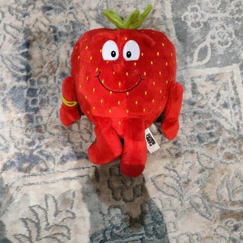 Strawberry Plush Toy like new