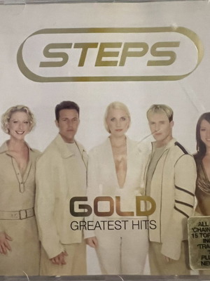 Steps Gold Greatest Hits χρυσό CD περιορισμένης έκδοσης