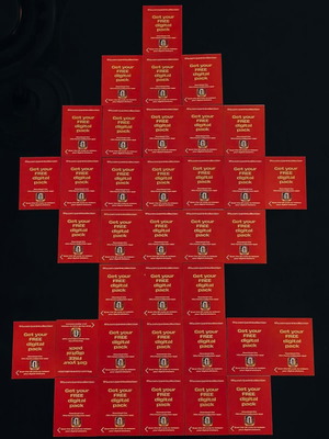 Panini FIFA World Cup 2026 digital pack codes, set of 36