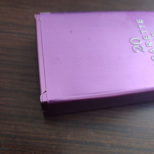 Metal cigarette case like new