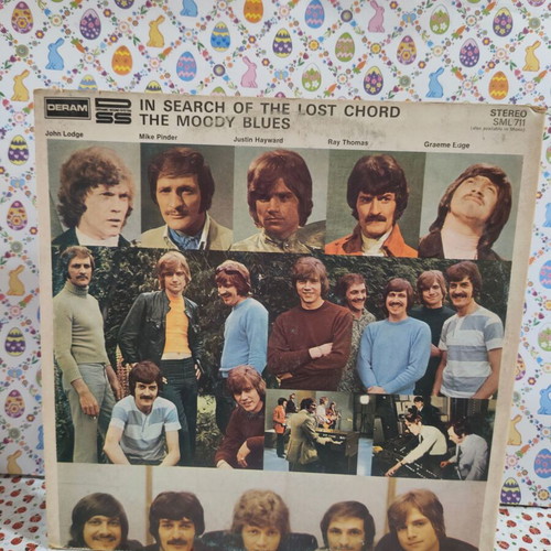 The Moody Blues In Search Of The Lost Chord vinyl record used, rock