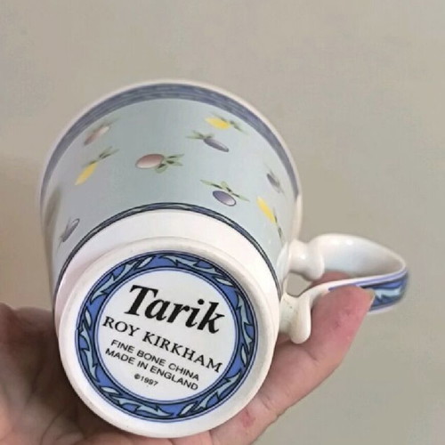Porcelain mug Tarik like new 200 ml