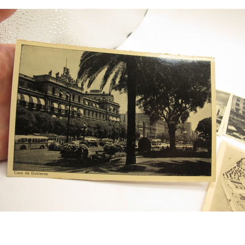 Vintage postcards from Argentina set of 4 like new, 1960s