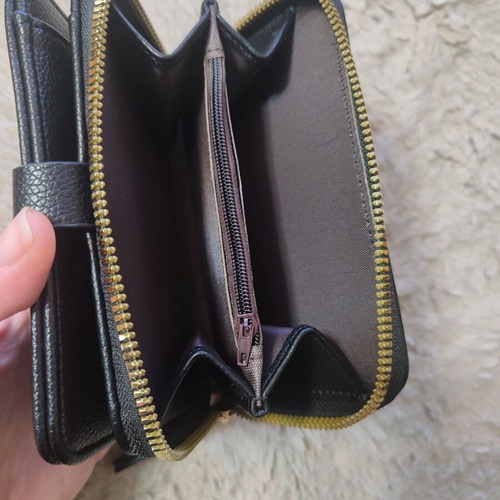Wallet new leatherette black