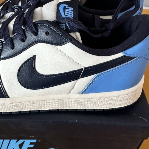 Nike Air Jordan Retro Low sneakers brand new, size 44, black and blue