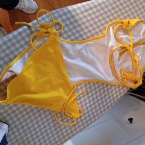 Scandalo one-piece swimsuit new, yellow