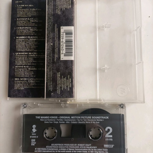 The Mambo Kings Original Motion Picture Soundtrack cassette like new