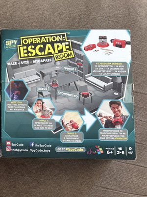 Operation Escape Room interactive game
