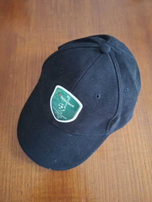 Καπέλο jockey μαύρο συλλεκτικό με σήμα Heineken UEFA Champions League καινούργιο