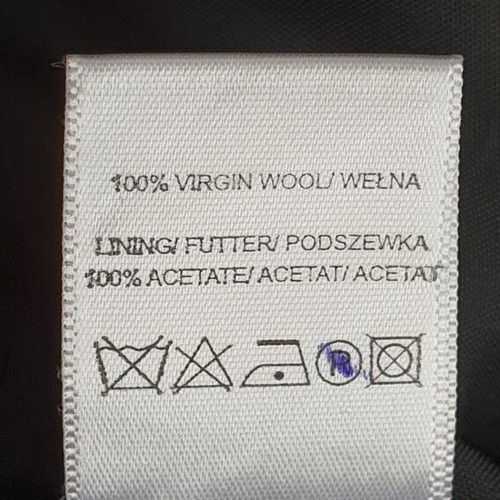 Simple dress new, 100% virgin wool, size S, black