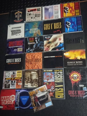 Συλλογή Guns n Roses CD και DVD μεταχειρισμένα, ροκ