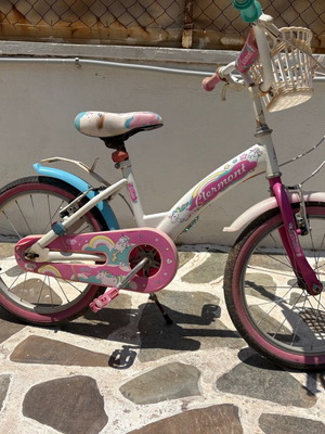 Clermont Lilian 18 Children's Bicycle used, city bike, white