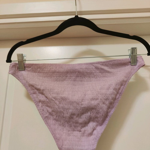Oysho Crinkle Bikini Set Lilac new with tags, Top M Bottom L