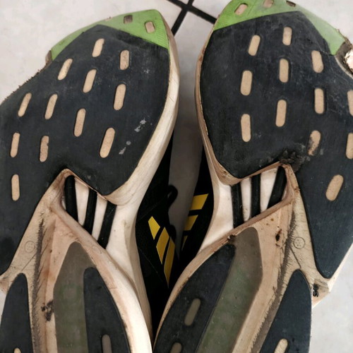 Adidas shoes size 42 used, black