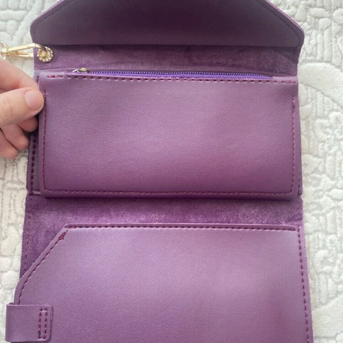 David Polo woman wallet, purple