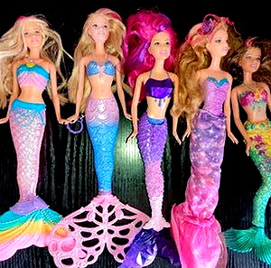 Γοργονες barbie 30 ευρο ολες μαζι