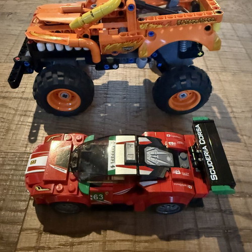 Lego sets used, set of three with manuals
