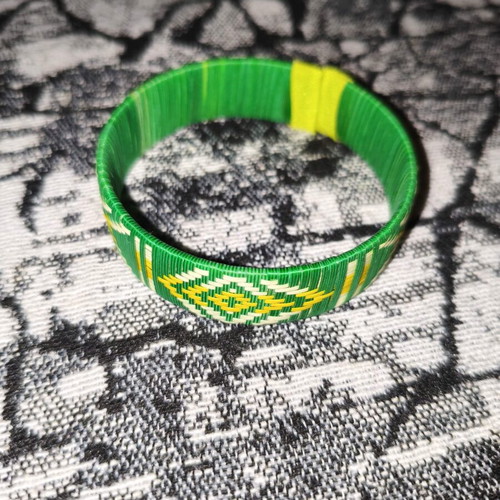 Abel & Lula women's bracelet new, handmade, green